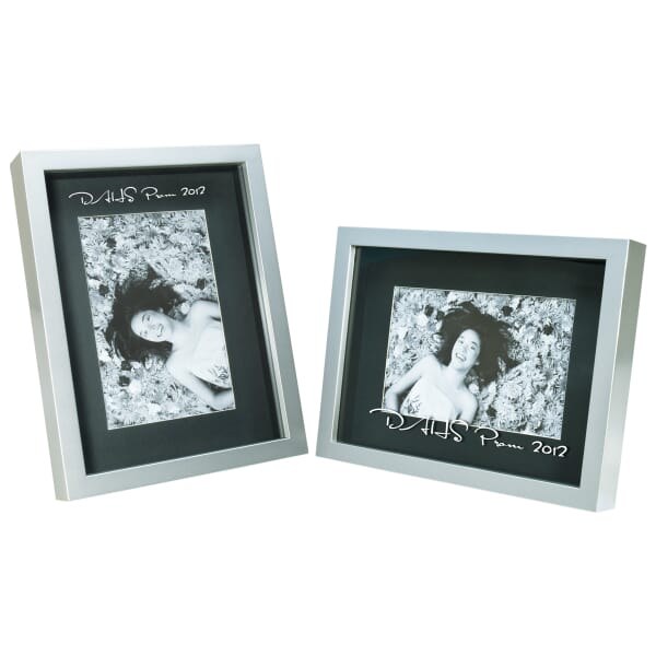 Silver Shadowbox Frame - 4" x 6"