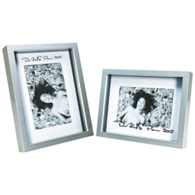 Silver Shadowbox Frame - 4" x 6"