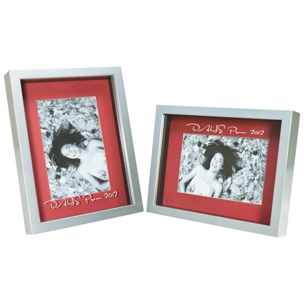 Silver Shadowbox Frame - 4" x 6"