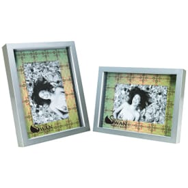 Custom Mat Silver Frame - 4" x 6"