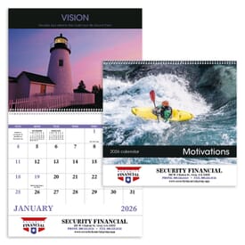 2025 Motivations Calendar – Spiral