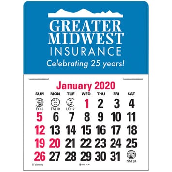 2025 Standard Press-N-Stick™ Calendar
