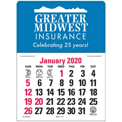 2024 Standard Press-N-Stick™ Calendar