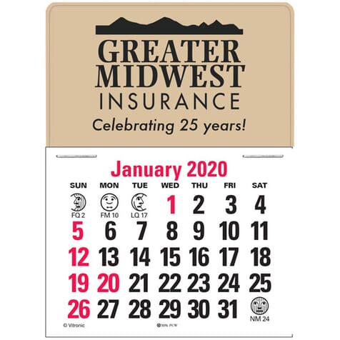 Standard Press-N-Stick™ Calendar 