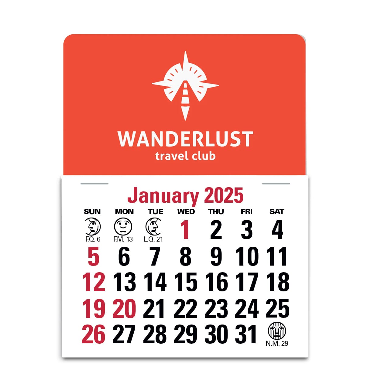 2023 Standard Press-N-Stick™ Calendar