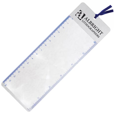 Magnifying Bookmark with Ruler