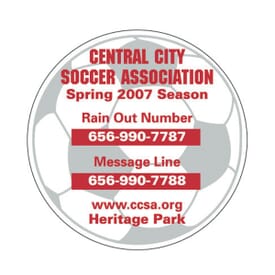 Spirit Sport Magnet- Soccer Ball