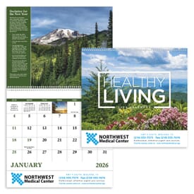2024 Healthy Living Calendar - Spiral