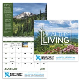 2025 Healthy Living Calendar - Spiral