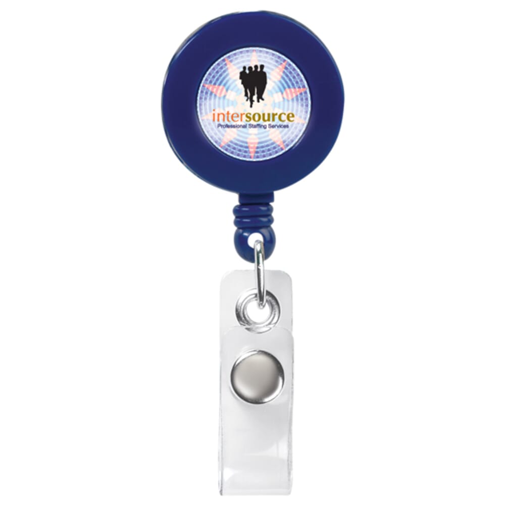 Custom Printed Retractable Badge Reels With Belt Clip - Personalize with  Your Brand Logo