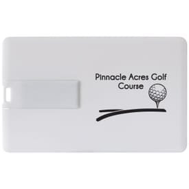 Vivid Credit Card USB Flash Drive 2GB