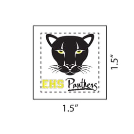 Custom Temporary Tattoos - Square 1.5" x 1.5"