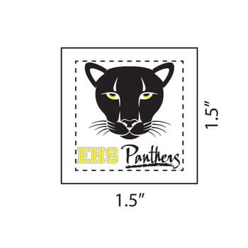 Custom Temporary Tattoos - Square 1.5&quot; x 1.5&quot;