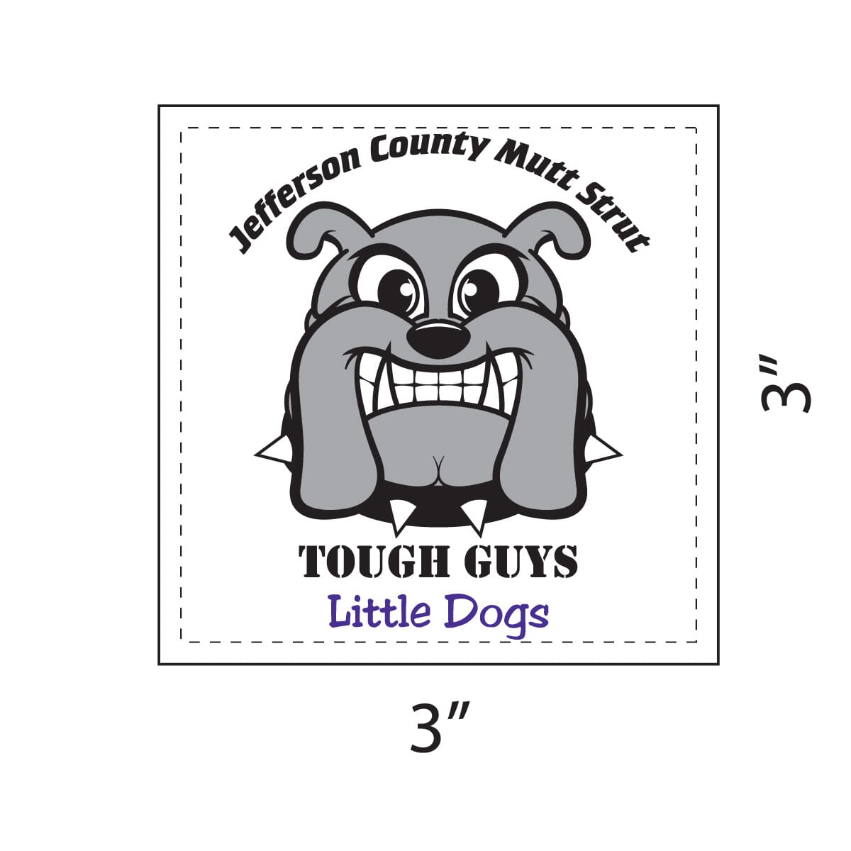 Custom Temporary Tattoos - Square 3" x 3"