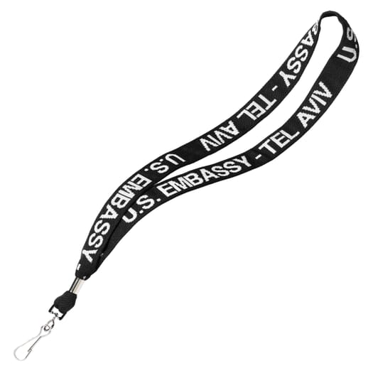 1" Knit-In Lanyard