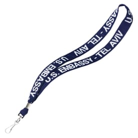 1&quot; Knit-In Lanyard