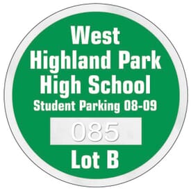 Parking Permit- Round