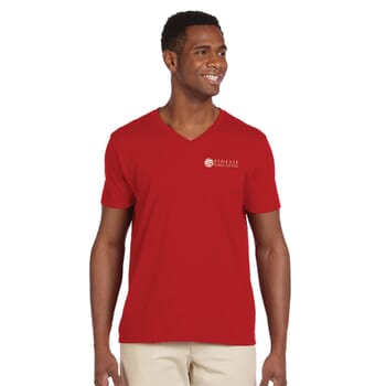 Gildan® Softstyle V-Neck T-Shirt – Men's