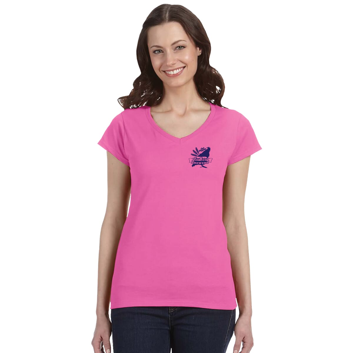 Gildan® Softstyle V-Neck T-Shirt – Ladies'