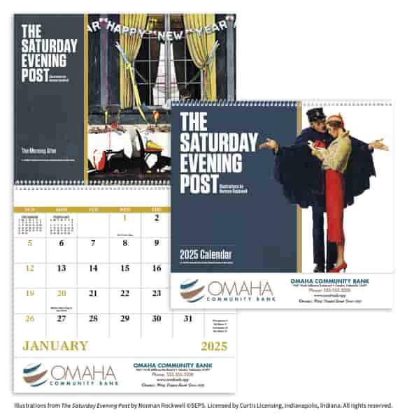 2023 Saturday Evening Post, Illustrations by Norman Rockwell