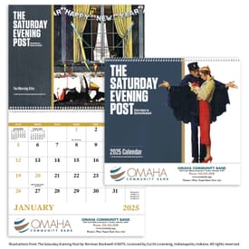 2025 Saturday Evening Post, Illustrations by Norman Rockwell