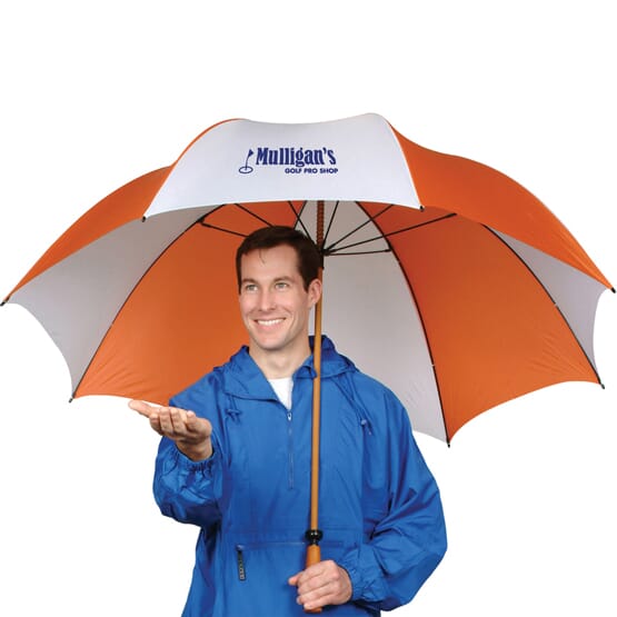 Golf umbrella with logo