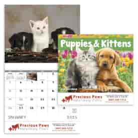2022 Puppies & Kittens Calendar - Stapled