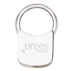 Padlock Key Keeper- Silver Plated