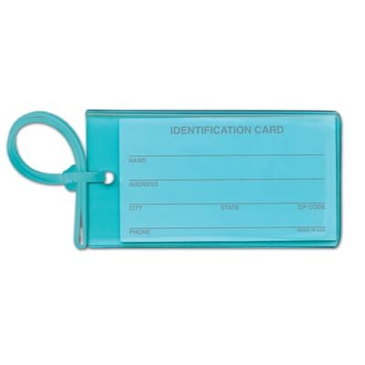 Travel Luggage Tag | Custom Luggage Tags with Logo | Crestline