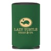 green koozie with custom logo