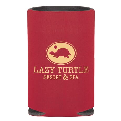 Fabric Can Cooler with Imprint