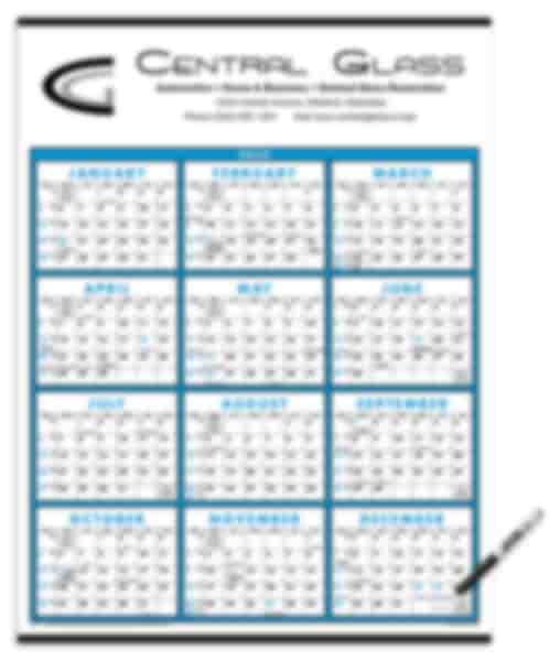 2023 Commercial Span-a-Year Calendar