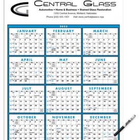2023 Commercial Span-a-Year Calendar