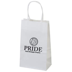 Billboard White Paper Bag 5-1/4&quot; x 8-1/4&quot;