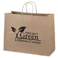 Custom Paper Bags with Logo - Bulk Paper Bags with Handles
