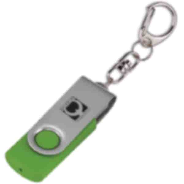 Flip Flash Keychain USB Drive 256MB
