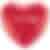 18" Microfoil® Heart Balloon