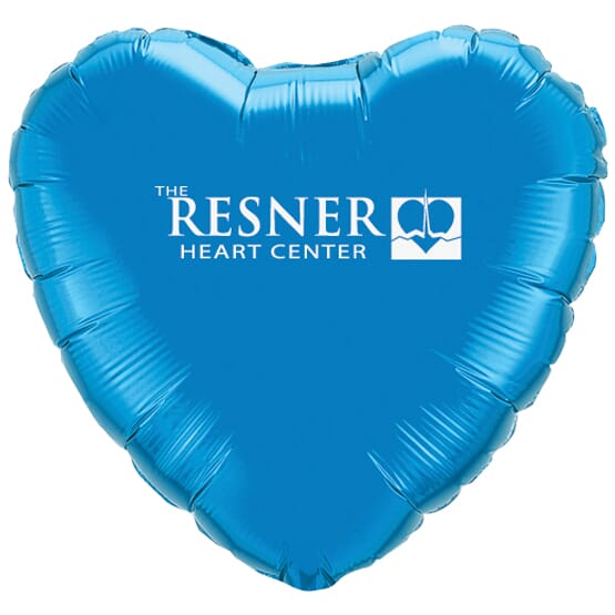 18" Microfoil® Heart Balloon