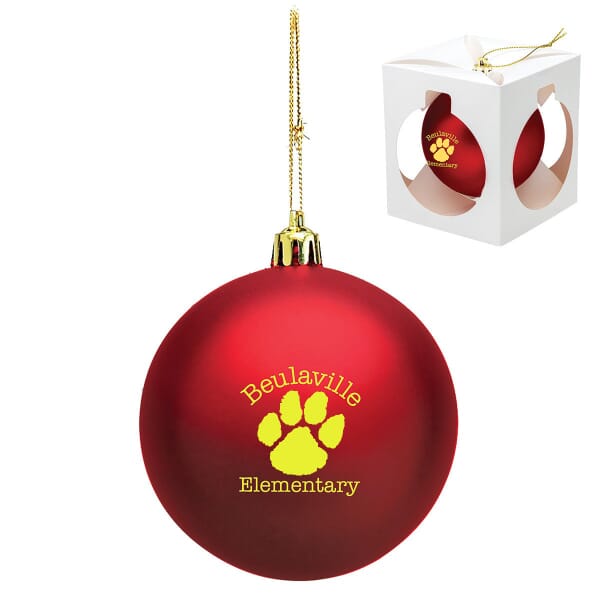 Classic Holiday Ball Ornament