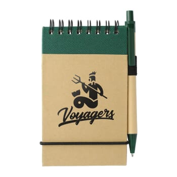 5&quot; x 3&quot; FSC® Recycled Spiral Jotter &amp; Pen