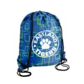 Dressy Drawstring Backpack - Squares