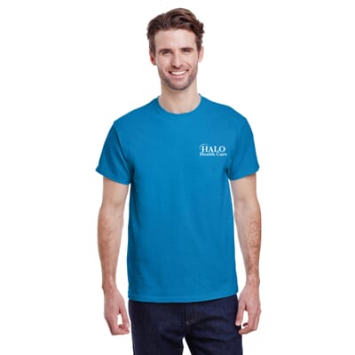 GILDAN T-Shirt da Uomo in Cotone (Confezione da 2