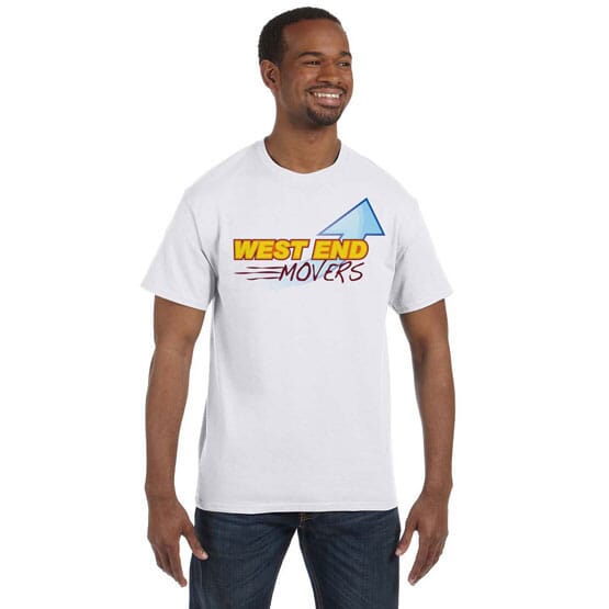 Hanes® Tagless® ComfortSoft® T-Shirt – Full Color - Promotional