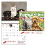 2025 Puppies & Kittens Calendar - Spiral