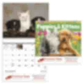 2023 Puppies & Kittens Calendar - Spiral