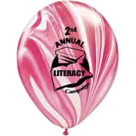 11" Qualatex® Balloons- SuperAgate® Colors