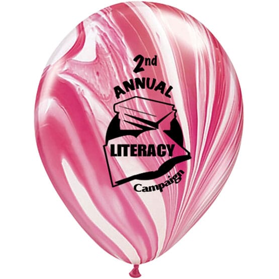 11" Qualatex® Balloons- SuperAgate® Colors