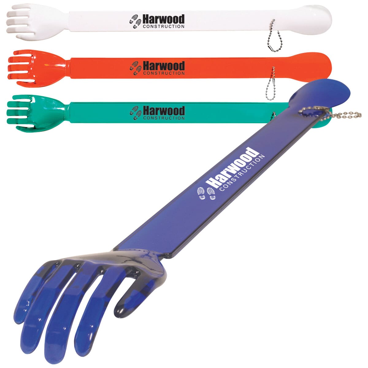 Back scratcher and shoe horn tool