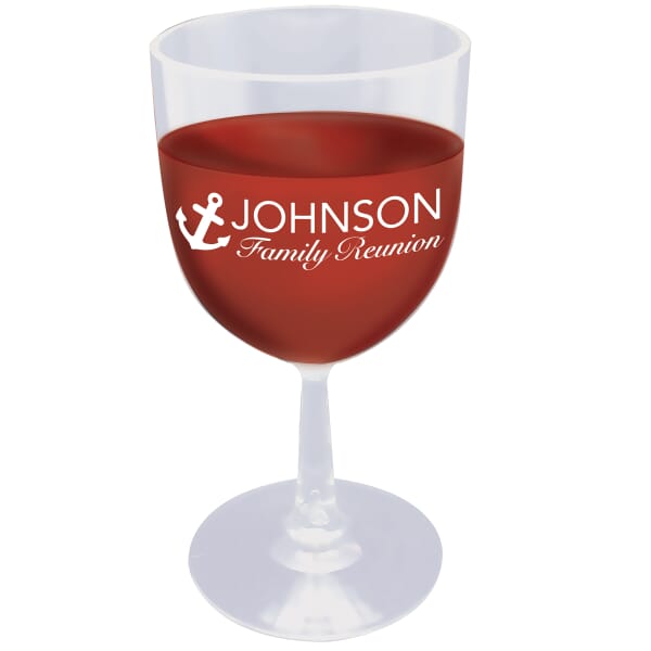 6 oz Plastic Wine Glass