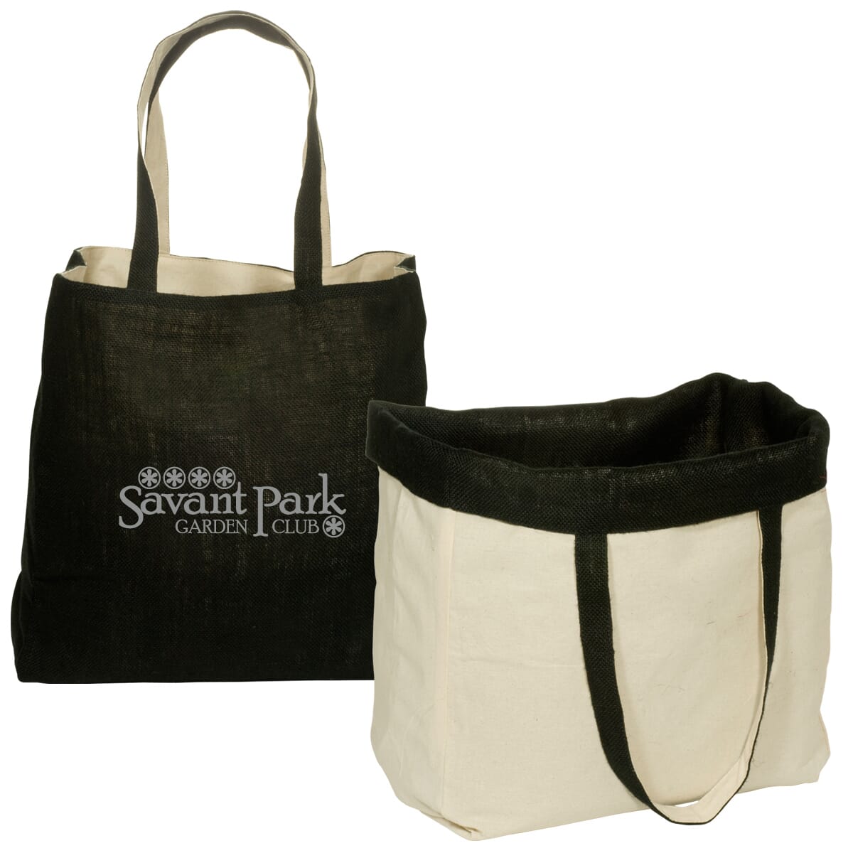 All-Natural Jute Reversible Tote